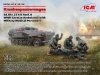 ICM 35114 Krankenpanzerwagen Sd.Kfz.251/8 Ausf.A WWII German Ambulance with Military Medical Personnel 1/35